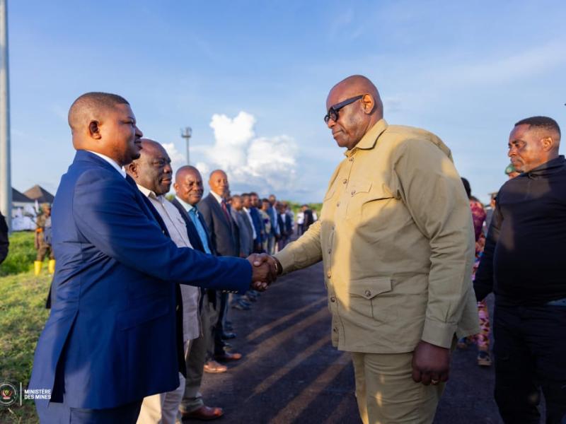 Le ministre des Mines, Louis Kabamba arrivé à Buta [photo d'illustration]