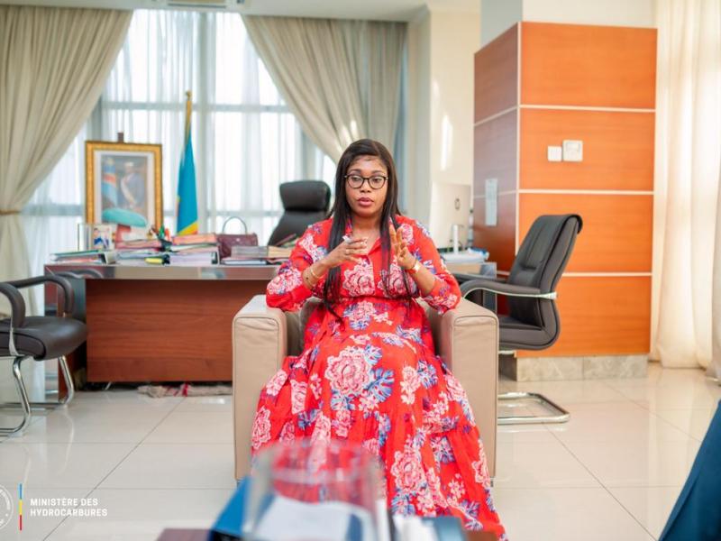 La ministre des Hydrocarbures Acacia Bandubola [photo d'illustration]