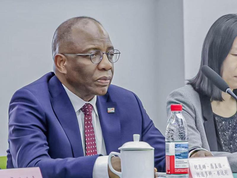 Le ministre de la Justice de la RDC, Guillaume Ngefa, en mission en Chine [photo d’illustration]