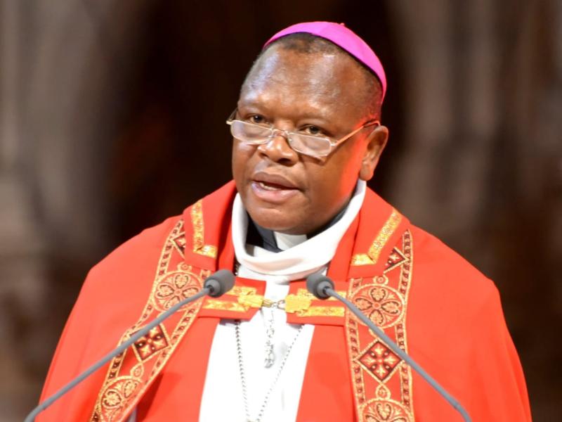 Le cardinal Fridolin Ambongo