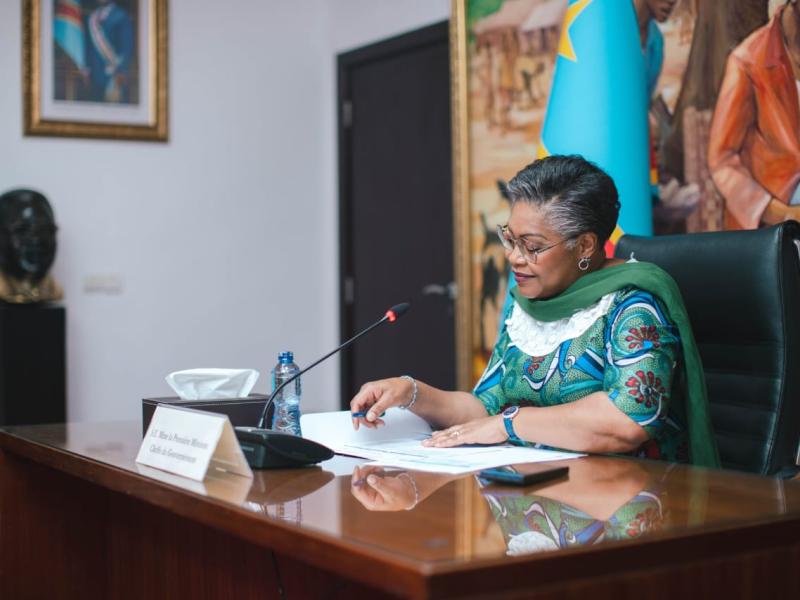 Judith Suminwa,  Première Ministre de la République démocratique du Congo [photo d’illustration