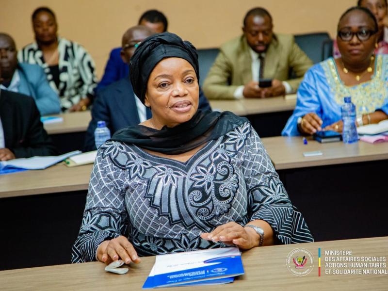 La ministre des Affaires sociales Ève Bazaiba [photo d'illustration]