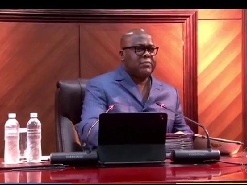 Félix Antoine Tshisekedi   Tshilombo, chef de l'État de la République démocratique du Congo