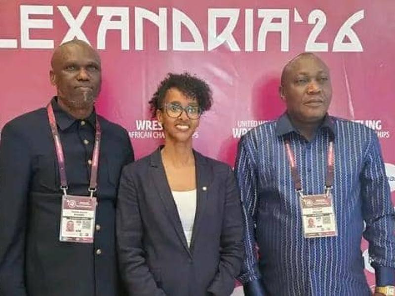 Les dirigeants de la Fédération congolaise des luttes associées en Egypte. [Photo d'illustration]