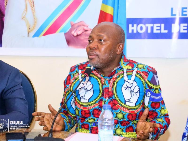 Le gouverneur de la province du Haut-Uele