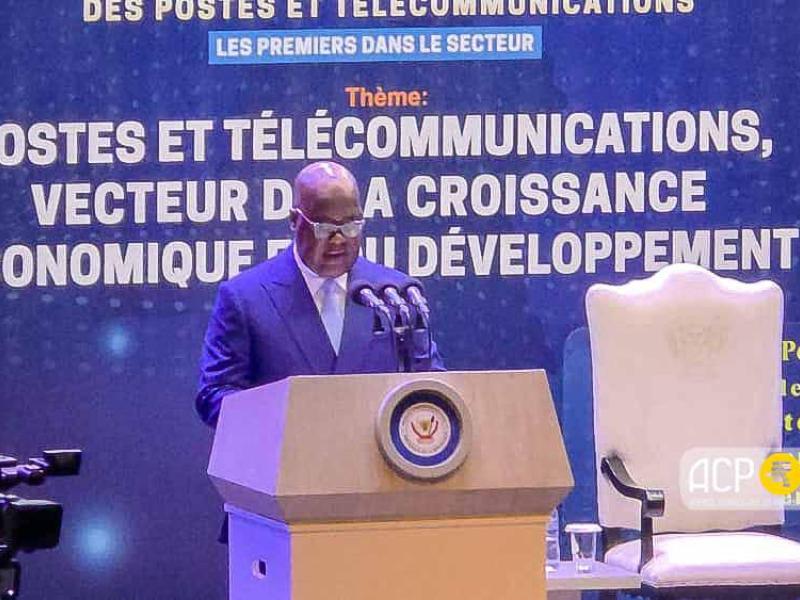 Le Président Félix Tshisekedi lors de cette activité [photo d'illustration]