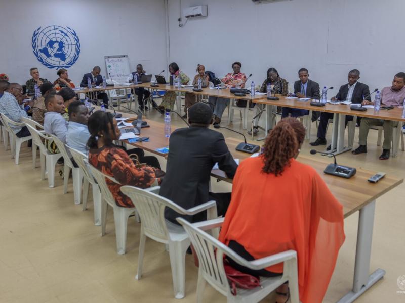 Les jeunes de Kinshasa autour d’une table avec la MONUSCO [photo d’illustration]