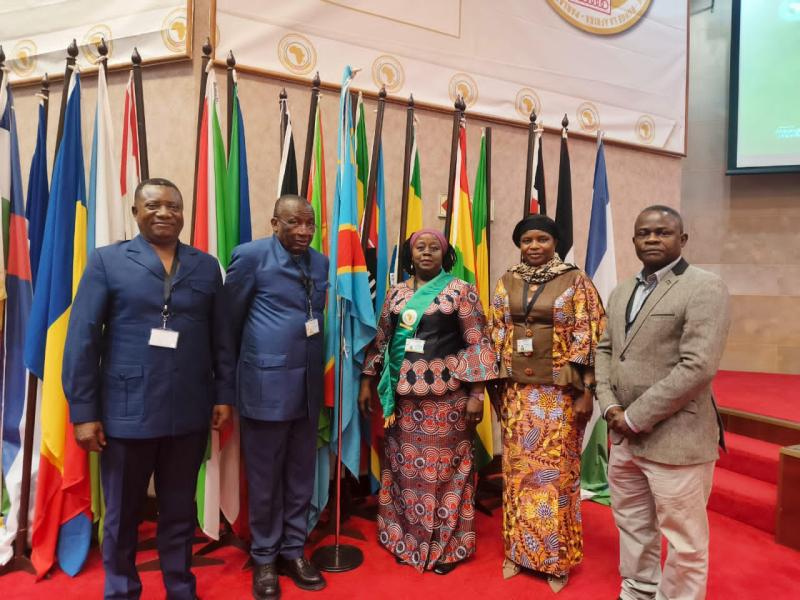 Une délégation des députés de la RDC en Afrique du Sud, mardi 28 avril 2026