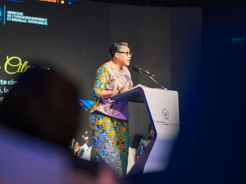 La Première Ministre, Cheffe du Gouvernement de la République démocratique du Congo, Judith Suminwa Tuluka