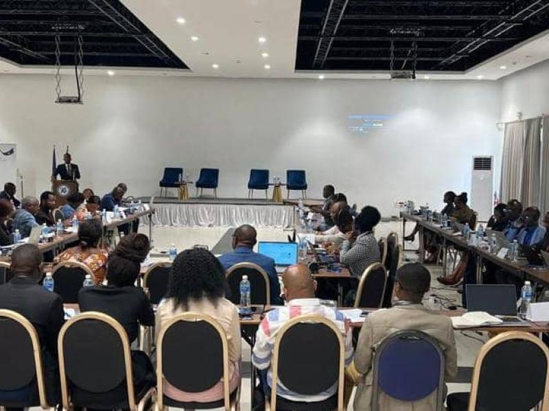 Les experts de la SADC, du ministère de l'intégration régionale de la RDC et d'autres ministères lors d'un atelier à Kinshasa