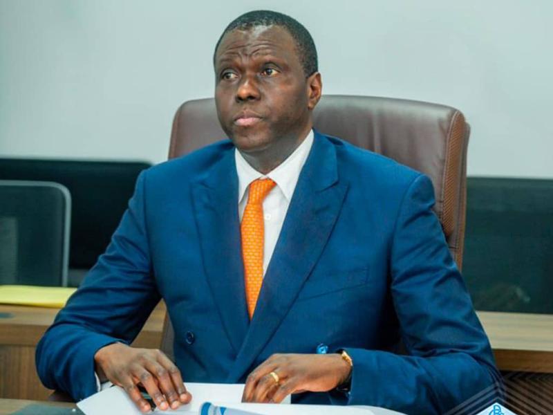 André Wameso, Gouverneur de la BCC lors de son audition par la commission ECOFIN et BG du Sénat congolais