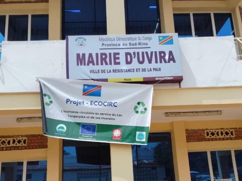 Le bâtiment administratif de la mairie d'Uvira [photo d'illustration]