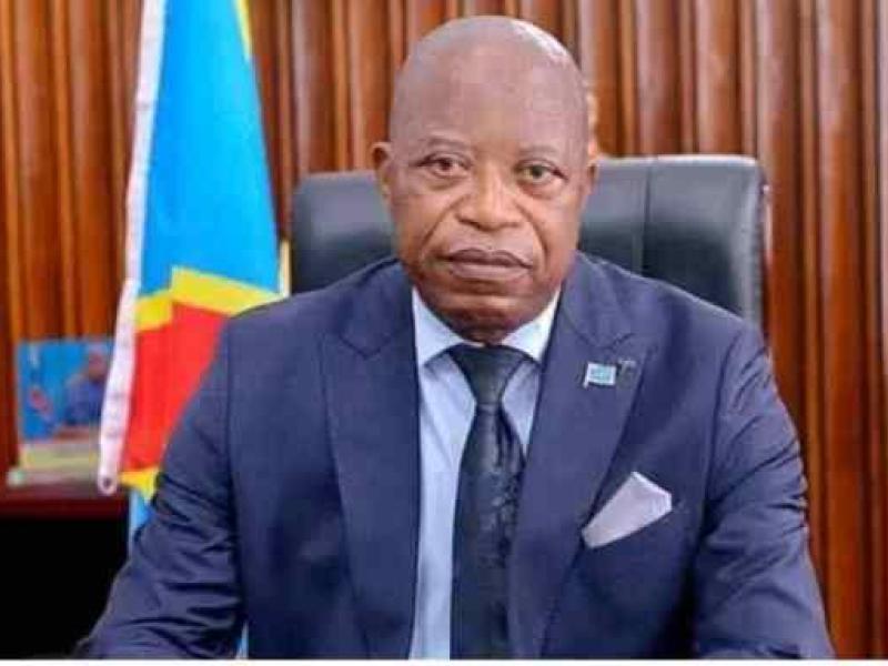 André Mbata,  secrétaire permanent de l’Union Sacrée de la Nation [photo d’illustration]