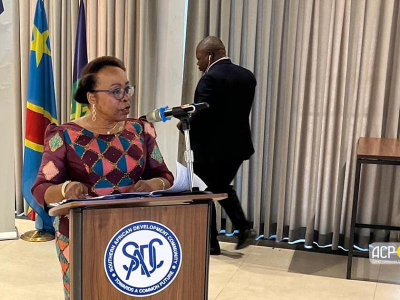 La secrétaire exécutive adjointe de la SADC, Angèle Makombo [photo d'illustration]