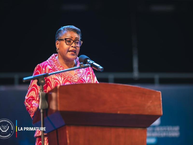 Judith Suminwa Tuluka, Première ministre, cheffe du Gouvernement de la RDC