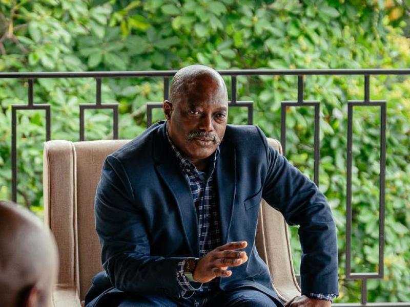 L’ancien Président Joseph Kabila lors d’une réunion à Goma, le 30 mai 2025 [photo d'illustration]