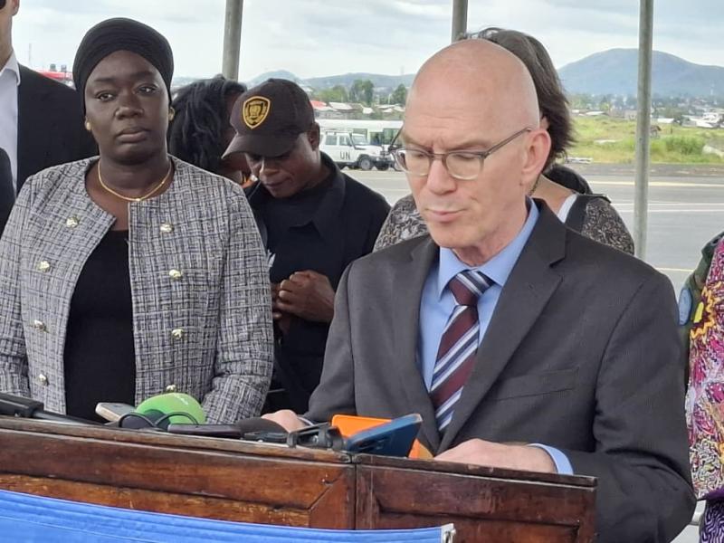 James Swan,  chef de la MONUSCO [photo d'illustration]