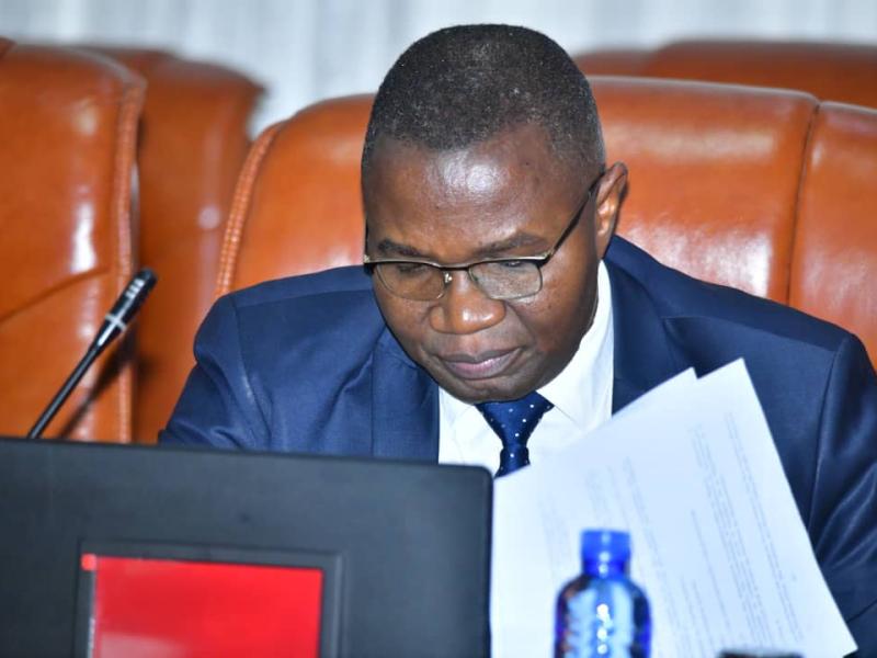 Le ministre Julien Paluku Kahongya prenant part à la 88ème réunion du Conseil des ministres [photo d'illustration]