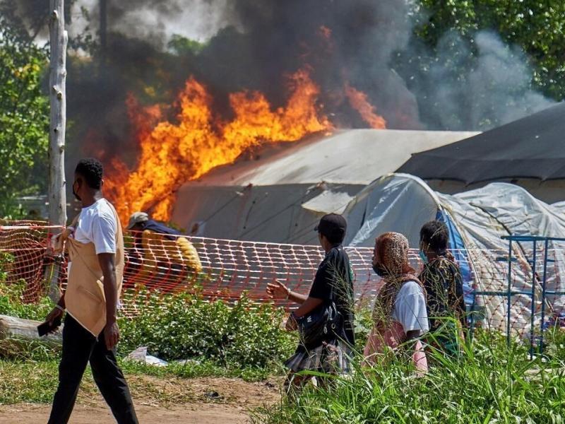 Incendie sur un site de traitement Ebola à l'hôpital Rwampara [photo d'illustration]