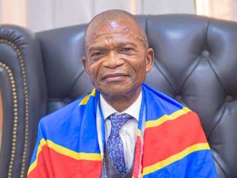 Archevêque Evariste EJIBA YA MAMPIA, représentant légal de l’Église de Réveil du Congo (ERC) et chef de file de la plate forme des Confessions religieuses