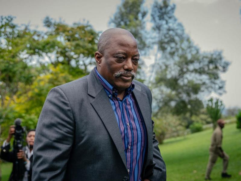 L'ancien Président Joseph Kabila dans sa résidence à Goma [photo d'illustration]