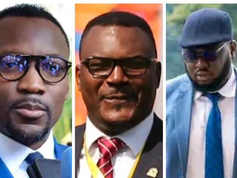 Shabani Nonda, Aziz Makukula et Kevin Issa. [Photo d'illustration]