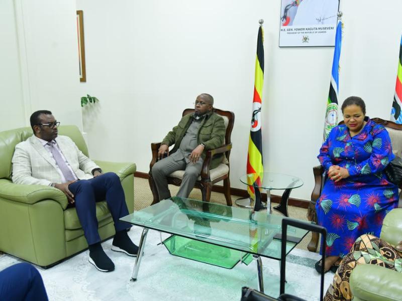 Quelques membres du Gouvernement congolais à Kampala pour prendre part à la neuvième session RDC-Ouganda