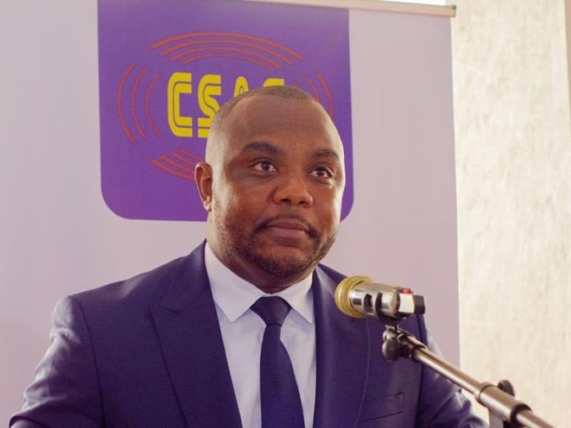 Christian Bosembe, président du CSAC [photo d'illustration]