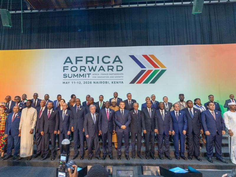 Les chefs d’État et de gouvernement de la France et de l’Afrique à l’Africa Forward Summit à Nairobi,  au Kenya [photo d’illustration]