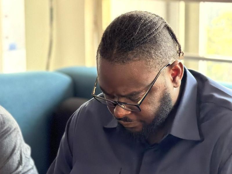 Kévin Issa, l'un des candidats invalidés pour la présidence de la FECOFA