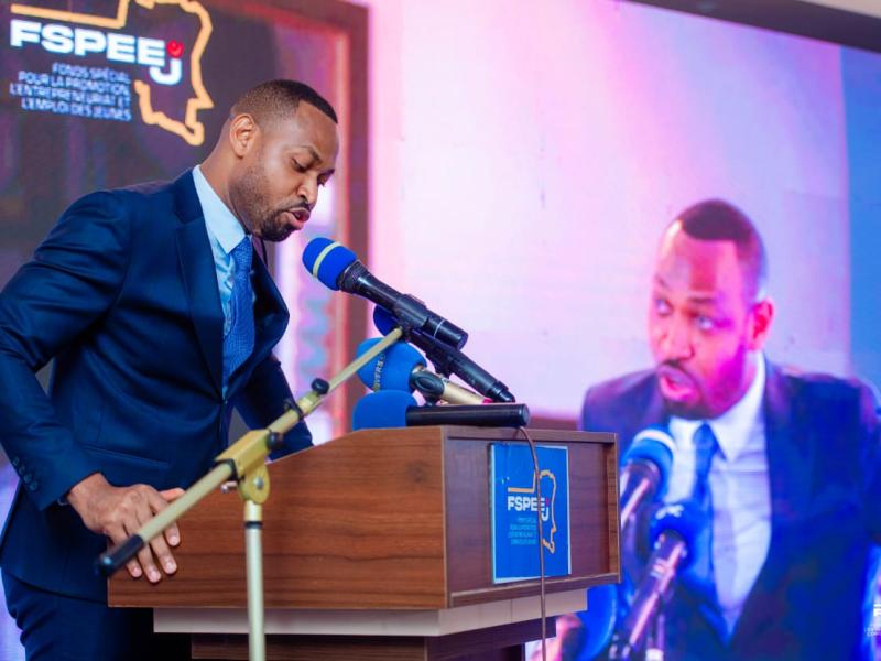 Le directeur général du FSPEEJ, Joseph Mbuyi [photo d'illustration]