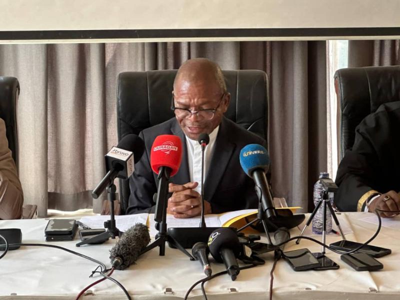 Archevêque Evariste Ejiba Yamapia