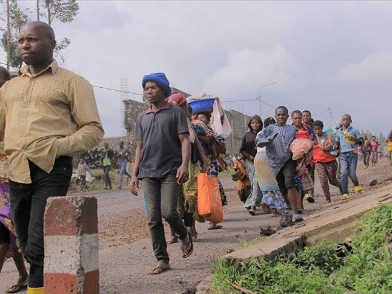 La population civile en déplacement à Masisi [photo d'illustration]