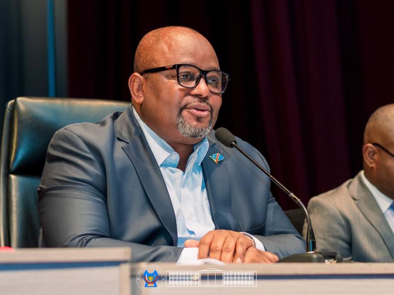 Aimé Boji Sangara, président de l’Assemblée nationale de la RDC