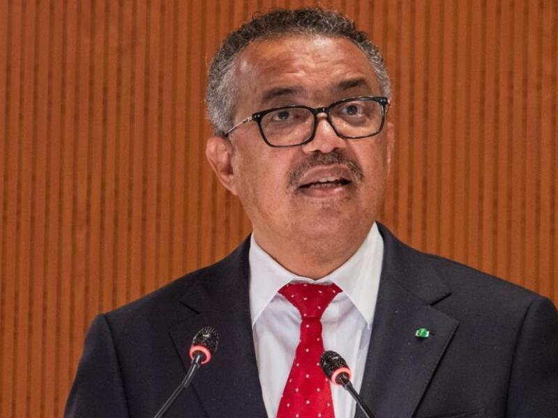 le directeur général de l’organisation, Tedros Adhanom Ghebreyesus