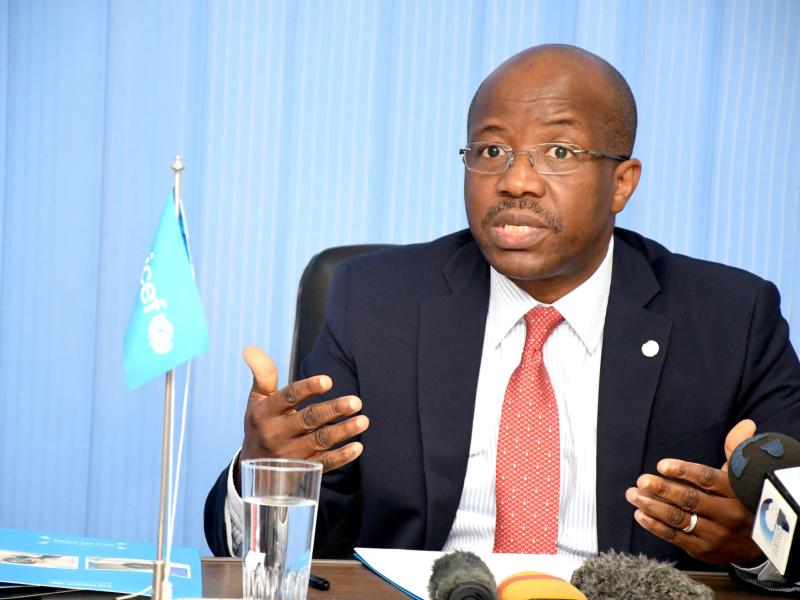 Le Directeur régional de l’UNICEF pour l’Afrique centrale et occidentale, Gilles Fagninou [photo d'illustration]