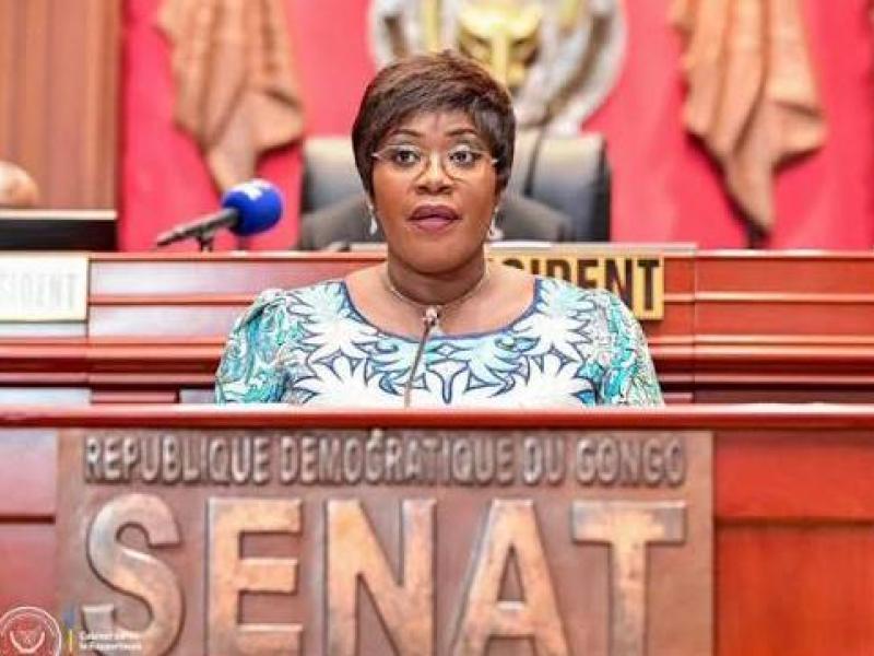 Néfertiti NGUDIANZA, rapporteur du Sénat/RDC [Photo d'illustration]