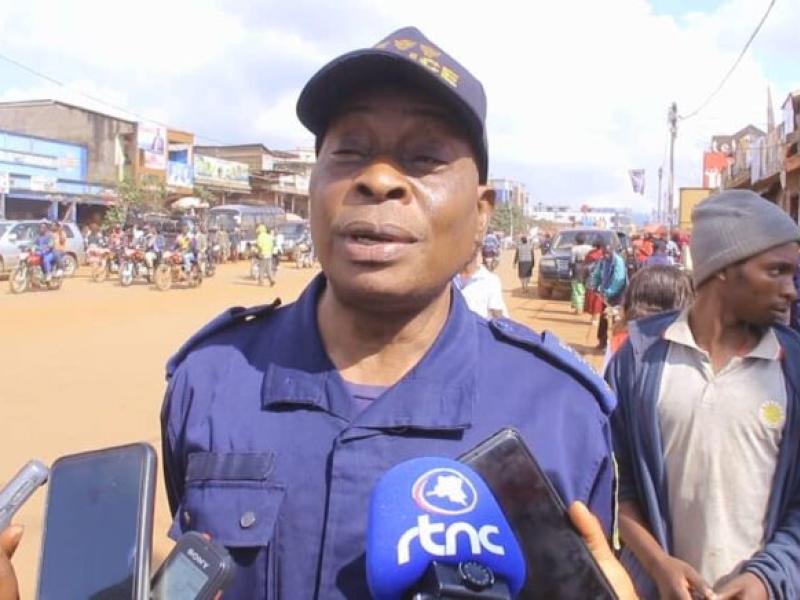 Le maire policier de Butembo, Mowa Baeki Telly Roger [photo d’illustration]
