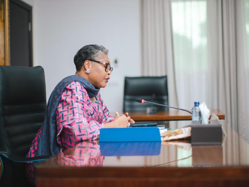 La Première Ministre Judith Suminwa Tuluka