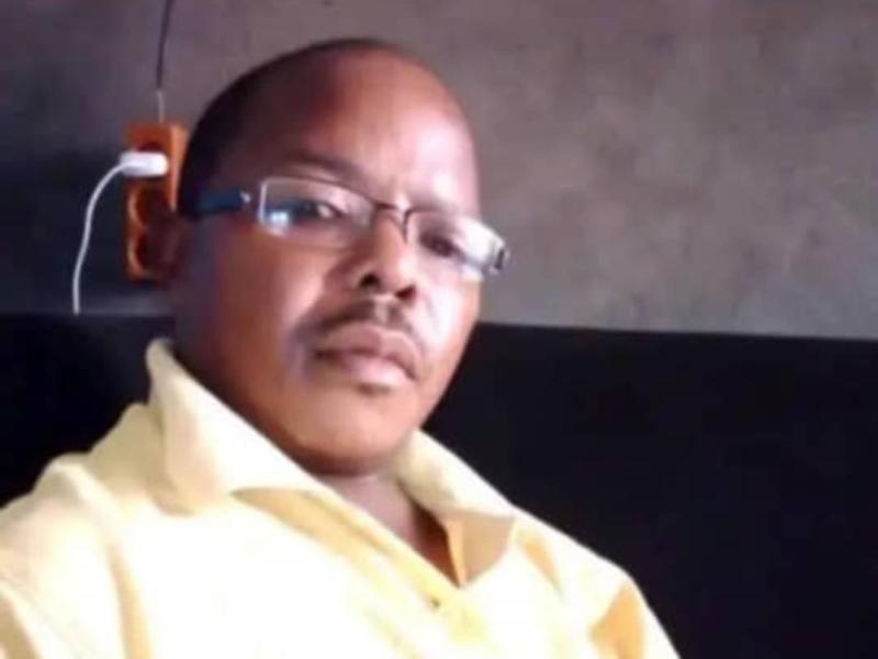 Le journaliste Daniel Bashige