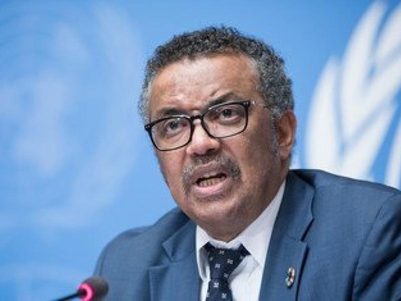 Le Dr Tedros Adhanom Ghebreyesus, Directeur général de l’OMS
