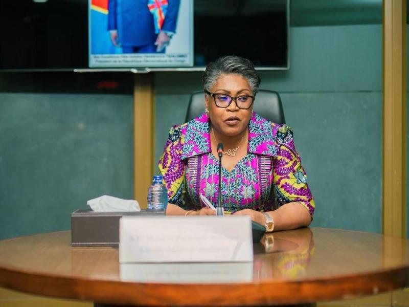 La Première ministre Judith Suminwa Tuluka