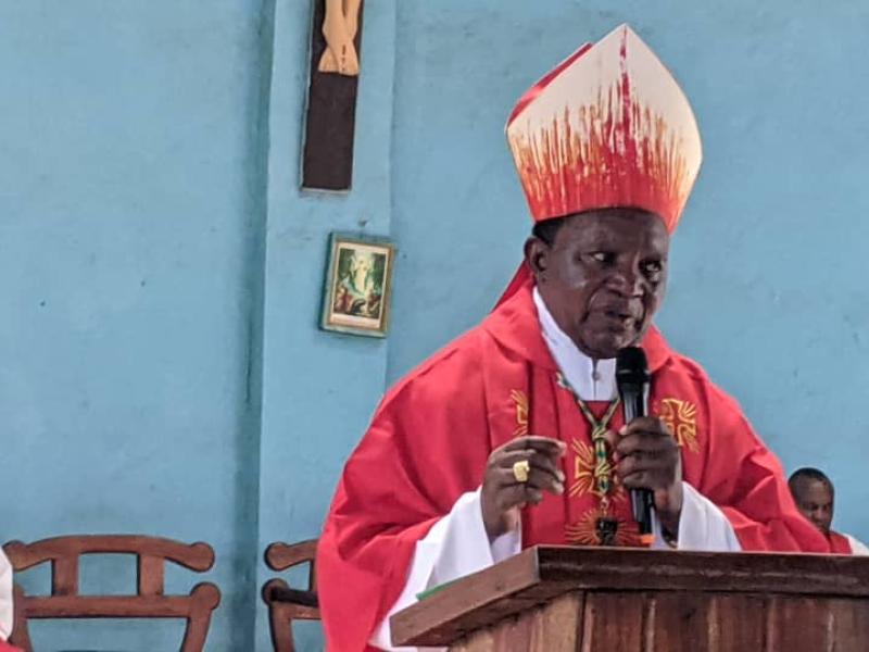 Mgr Sikuli Paluku Melchisédech, Évêque du diocèse de Butembo-Beni au Nord-Kivu