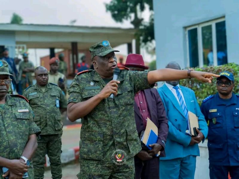 Le Gouverneur militaire de l'ituri, le lieutenant-général Johnny Luboya Nkashama [photo d'illustration]