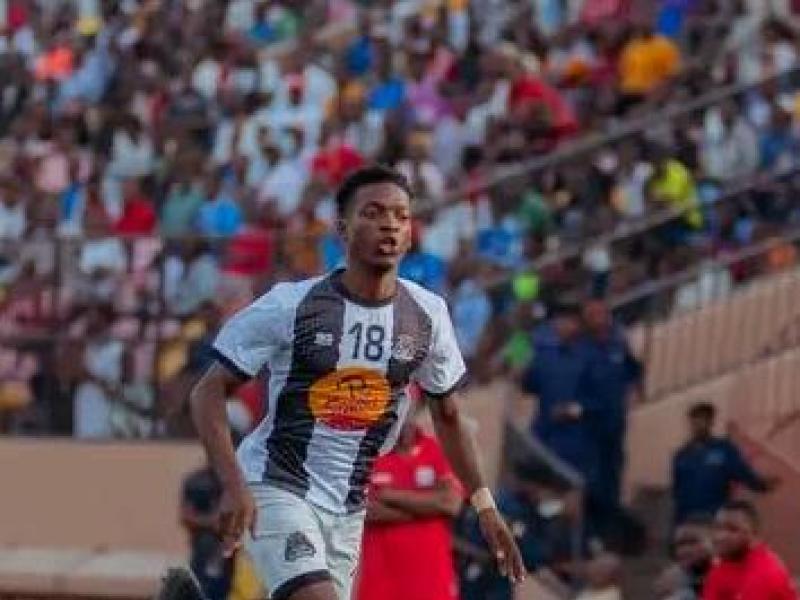Un joueur du TP Mazembe lors d'un match au Stade Tata Raphaël. [Photo d'illustration]
