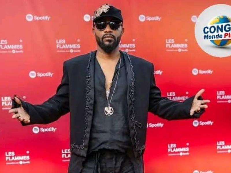 L'artiste musicien congolais Fally Ipupa