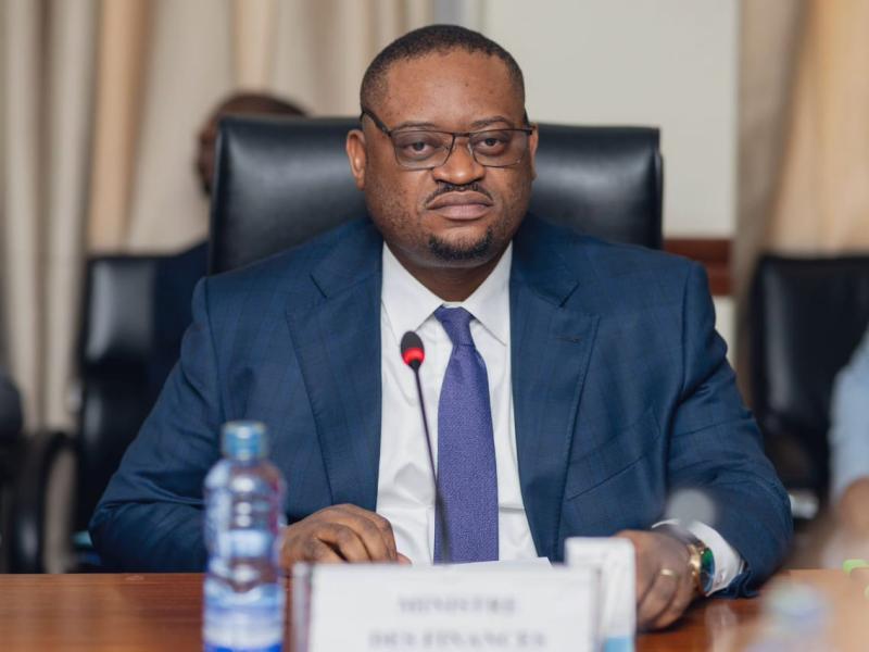 Le ministre des Finances Doudou Fwamba [photo d'illustration]