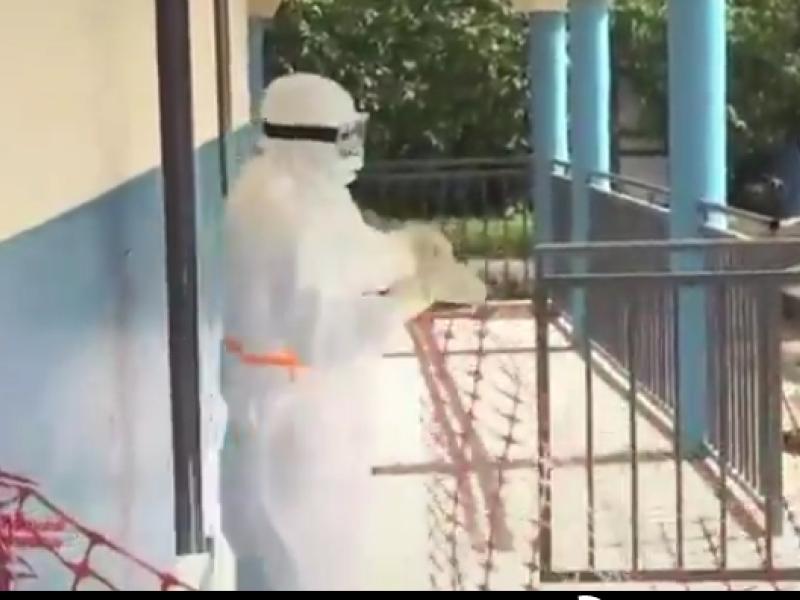 Personnel soignant de la maladie à virus Ebola [ Photo d'illustration]