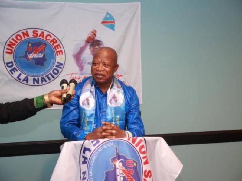 André Mbata Mangu, Secrétaire permanent de l'Union sacrée de la nation