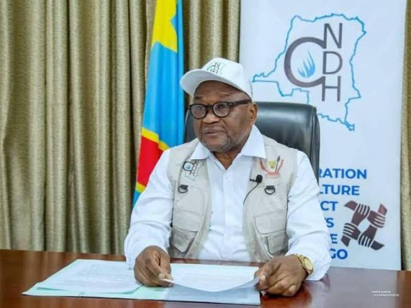Paul Nsapu Mukulu, président de la CNDH